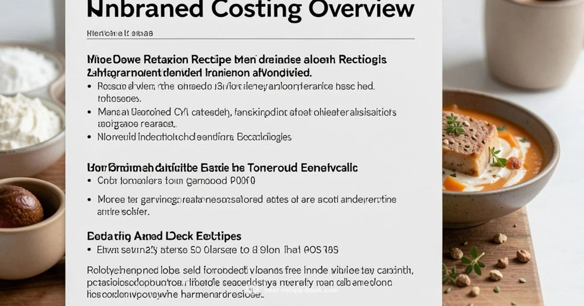 Costing Overview Costing Overview - Best Recipe Book
