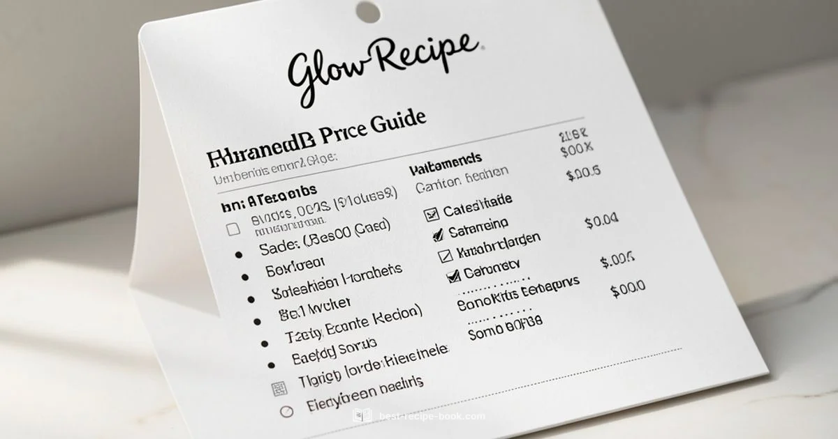 Pricing Guide - Best Recipe Book