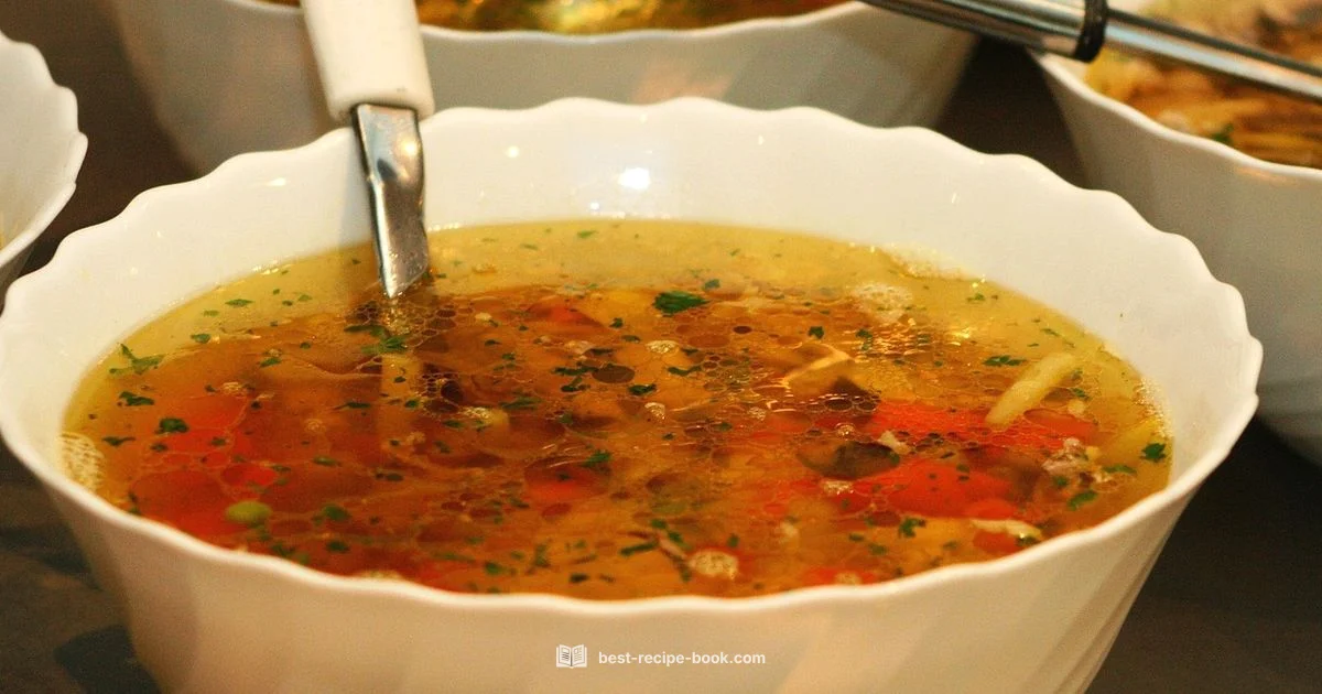 Cozy Hamburger Soup - Best Recipe Book