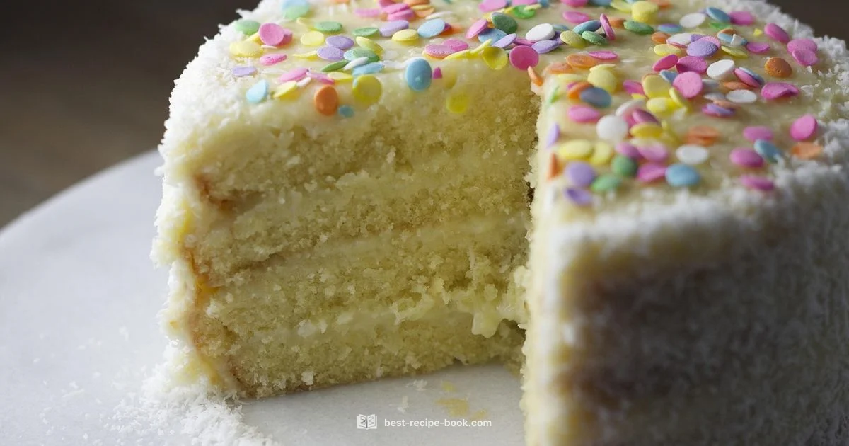 Creamy Coconut Cake - Best Recipe Book