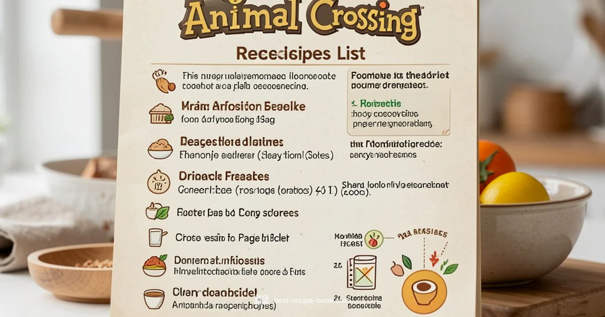 ACNH DIY Recipes - Best Recipe Book