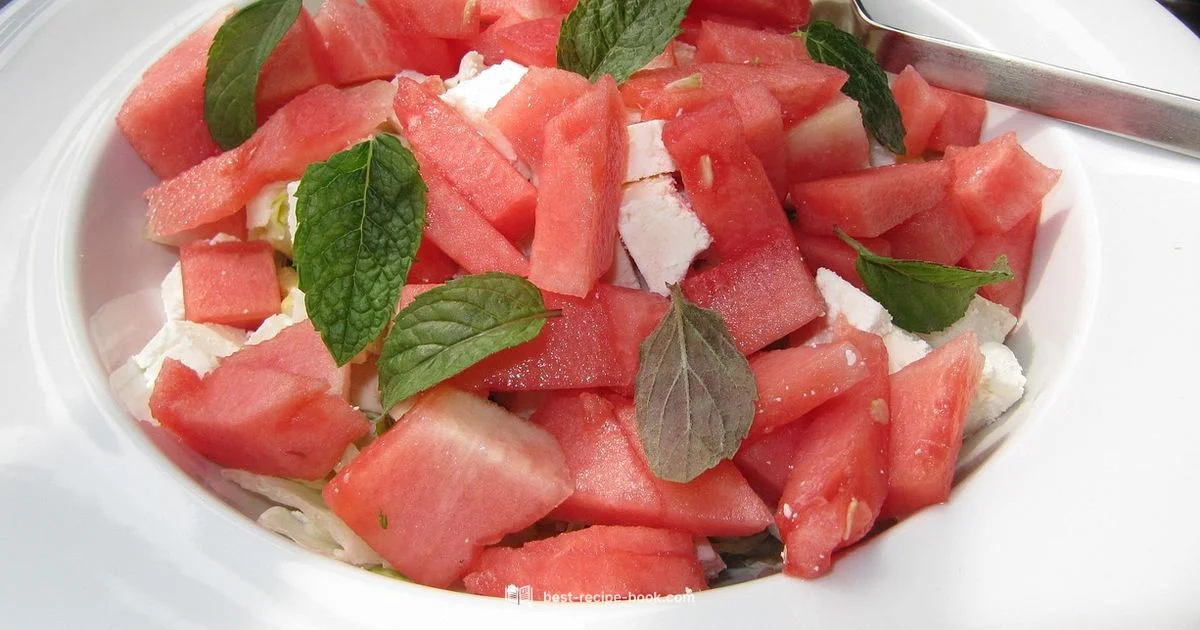 Watermelon Feta Salad - Best Recipe Book